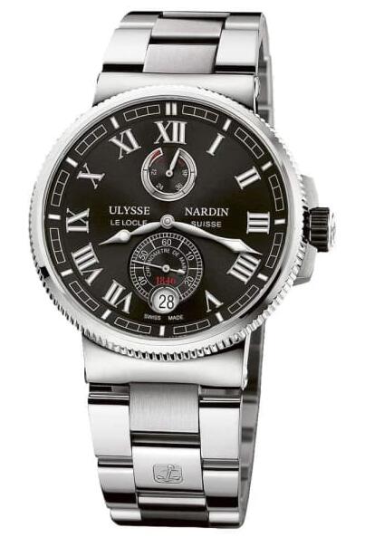 Review Best Ulysse Nardin Marine Chronometer Manufacture 43mm 1183-126-7M/42 watches sale
